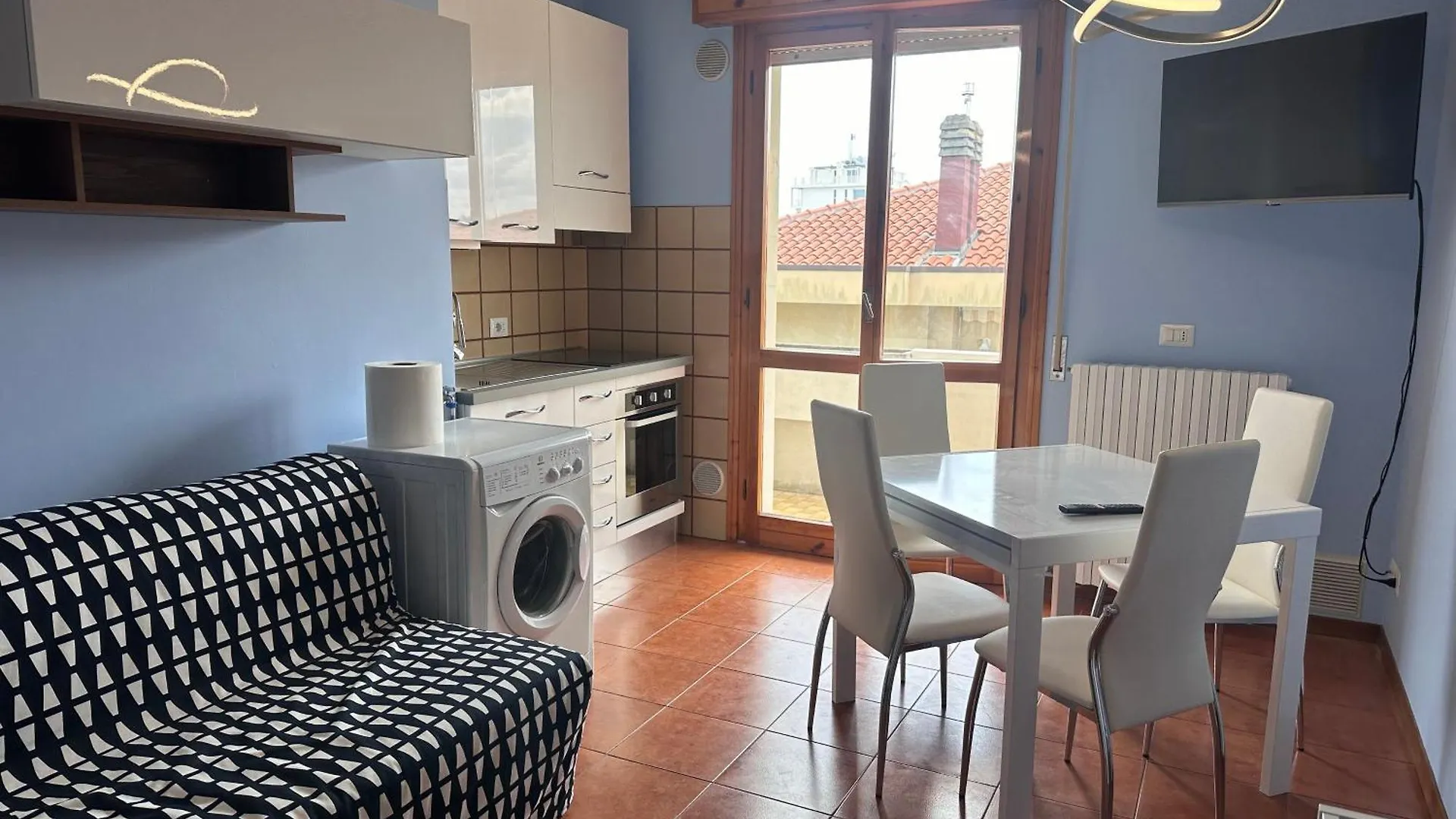 Bilocale 1 Min Dal Mare Parcheggio E Ac - Il Lupo Affitta Apartment Rimini